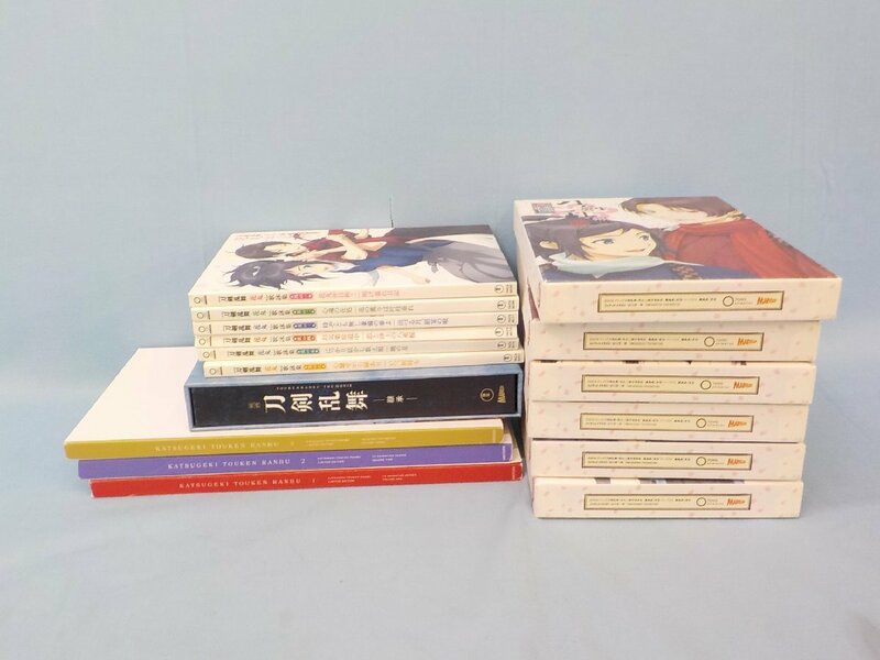 DVD 中古 刀剣乱舞 まとめて 花丸1-6/歌詠集1-6/映画刀剣乱舞-継承-/活劇1-3 