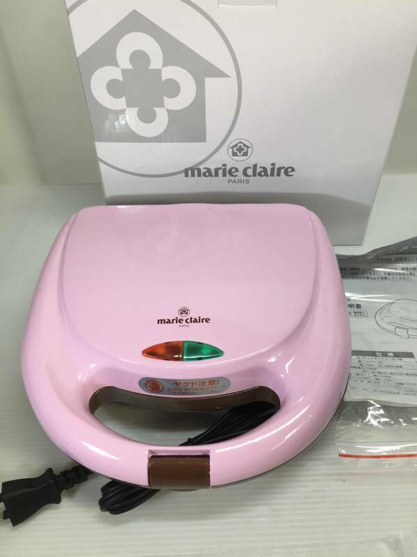 未使用・未開封　marie claire マリークレール　ホットサンドメーカー ピンク　TA-P01-02