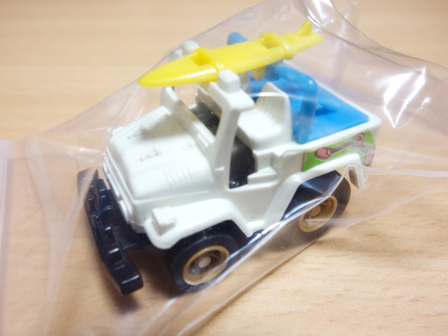 チョロQ A-14 ランドクルーザー 白 美品