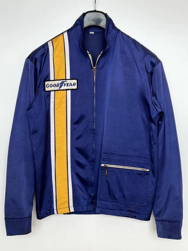 60s GOOD YEAR レーシング ジャケット S グッドイヤー ライダース ヴィンテージ ビンテージ USA 古着 企業物 企業