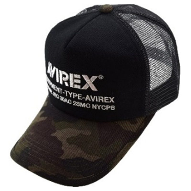 AVIREX NUMBERING MESH CAP 14407300 アヴィレックス ナンバリング メッシュキャップ カモ