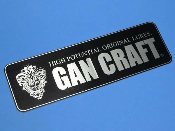 ガンクラフト ■横長 顔 GUN CRAFT ステッカー　152-47mm