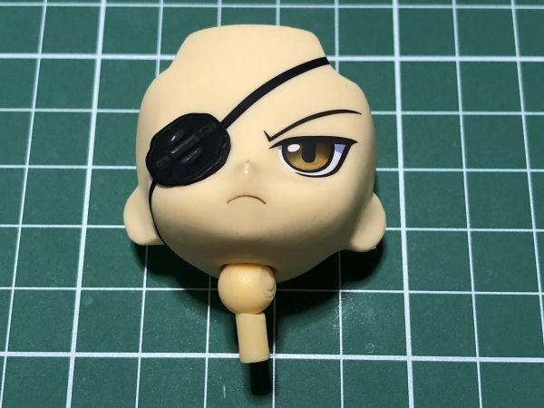 ねんどろいど パーツ 戦国BASARA 伊達政宗 顔 表情 眼帯/真面目顔