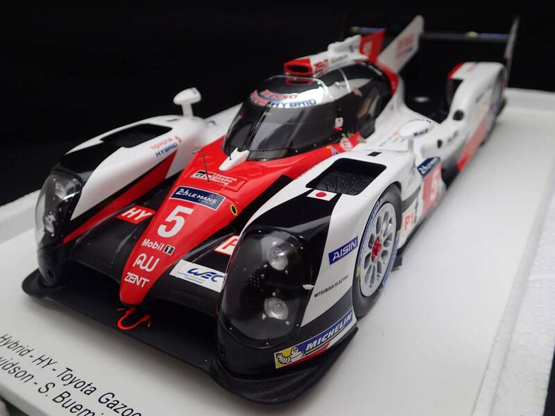 1/18 spark Toyota TS050-Hybrid #5 Le Mans 2016 Toyota Gazoo Racing A.デビッドソン/S.ブエミ/中嶋 一貴(スパーク, トヨタ, ルマン)