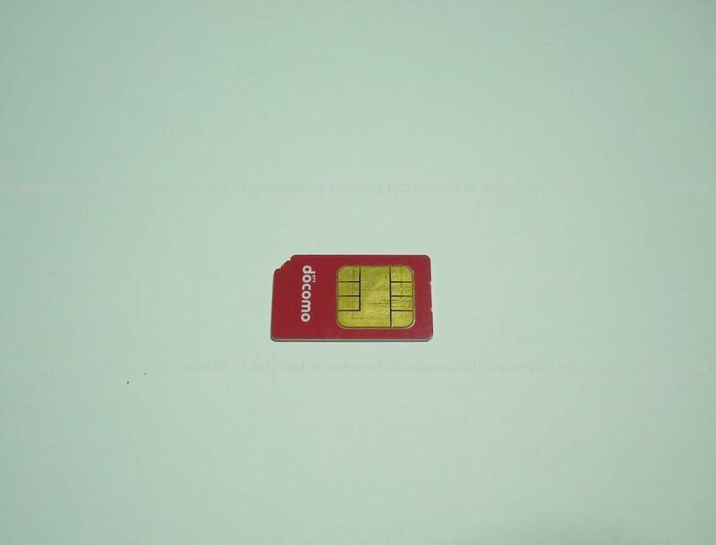 docomo UIM card DN04 標準 解約済 simカード