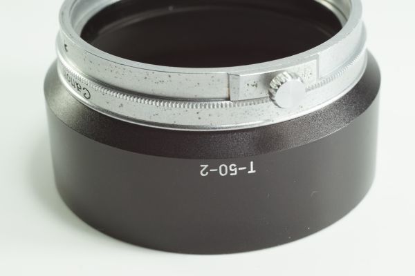 影419【 並品】 CANON T-50-2 (L) 85mm F1.9 (L) 85mm F2 FL 100mm F3.5 キヤノン キャノン レンズフード