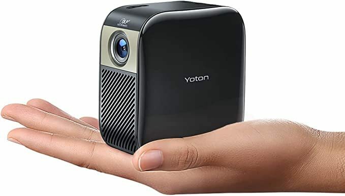 YOTON プロジェクター 小型 モバイルプロジェクター 1080P対応 HDMI/Chromecast/PS4/TV Stick/Tabletなどサポート Y100