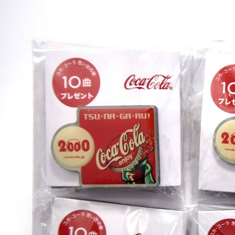 １個☆Coca Cola コカコーラ ヒストリーピンバッジ ＜2000 バッジ＞