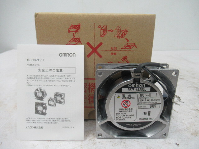 J3584.1 オムロン(omron) AC軸流ファン R87F-A1A83L