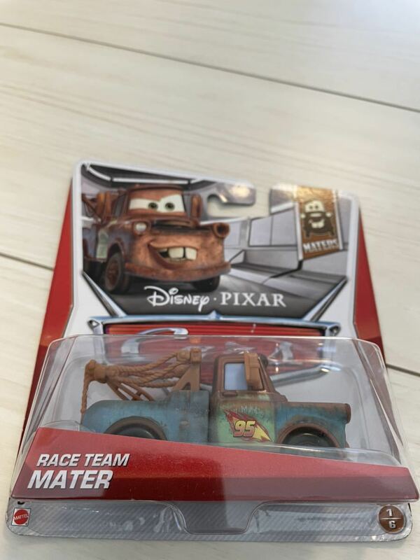 マテル カーズ レース チーム メーター RACE TEAM MATER MATTEL CARS ミニカー キャラクターカー 未開封品