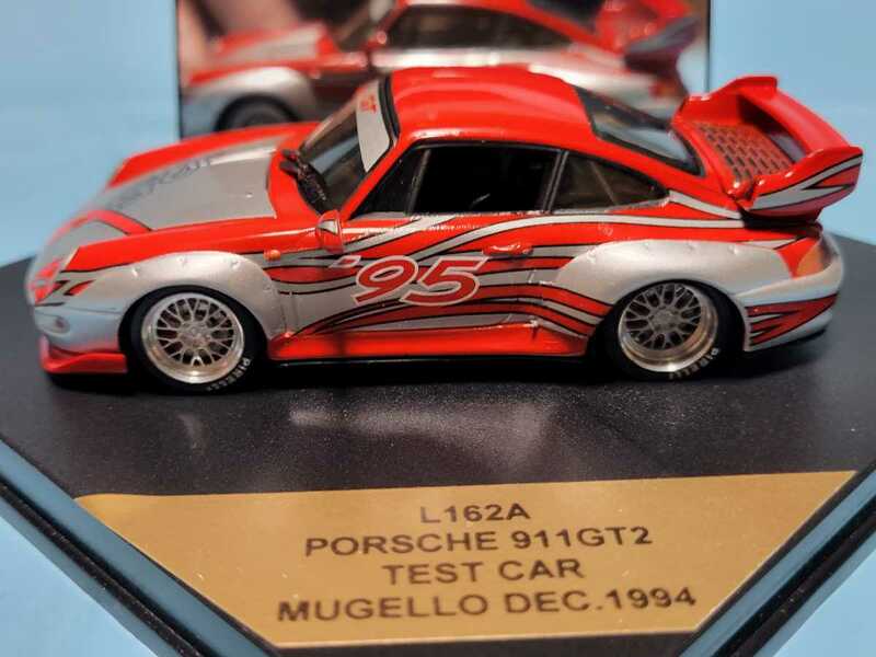 絶版新品未展示 VITESSE PORSCHE 911GT2 TERT CAR MUGELLO DEC.1994 1/43
