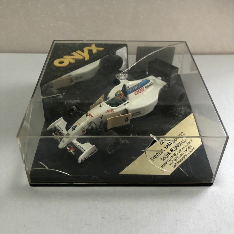 激レア絶版希少！ONYX／オニキス！207 TYRRELL YAMAHA 022！Mark BLUNDELL！1/43スケール！当時物！