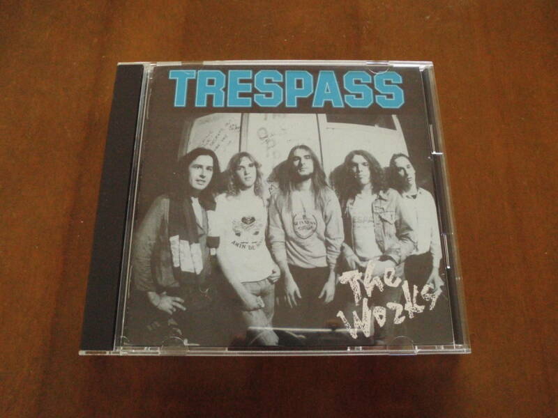 NWOBHM幻のバンド/廃盤◆トレスパス TRESPASS「ザ・ワークス」シングル・ベスト集◆送込美品