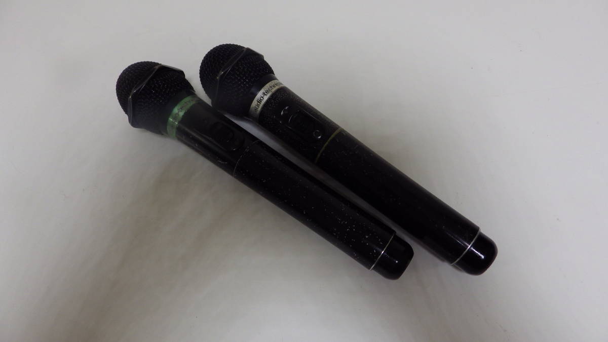 7【カラオケ】　audio-technica　赤外線マイク　ペア