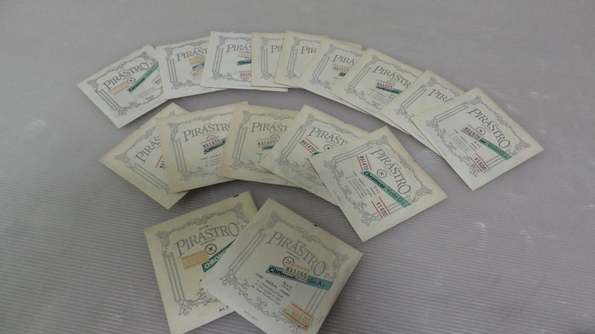【PIRASTRO】 　バイオリン弦　34-12　G4 D3　等　セット