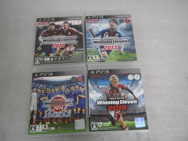 【プレステ3】　PS3ソフト　ウィニングイレブン 2015　他計4本