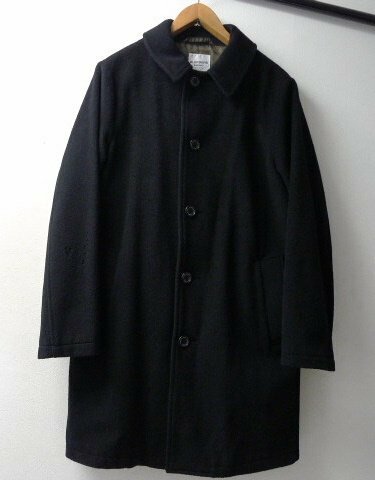 ◆BLENDERS＆WEARS ブレンダーズ ウール モッサ　良質　ステンカラー コート サイズ3　日本製