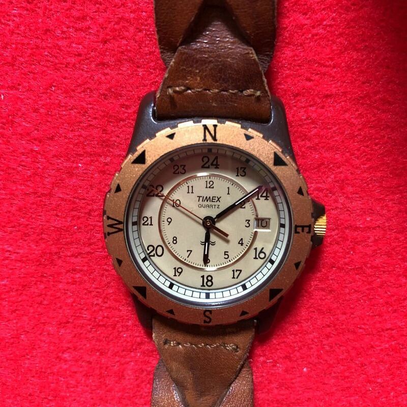 TIMEX タイメックス サファリ 395 LA CELL ヴィンテージ 腕時計 箱なし