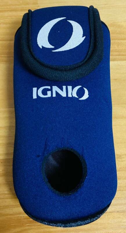 IGNIO ボールケース　青　ブルー　ゴルフ　必需品　送料込