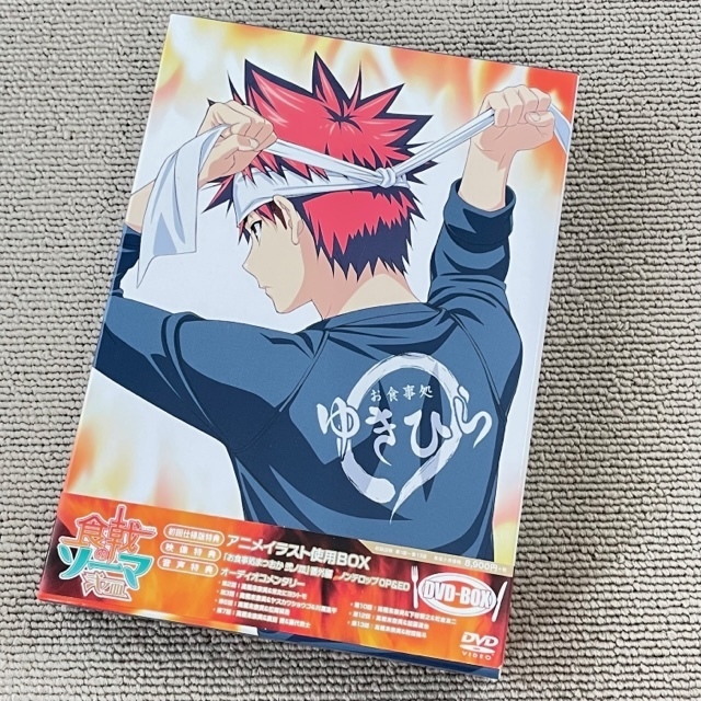  中古品 食戟のソーマ 弐ノ皿 初回仕様版 DVD-BOX 7枚組