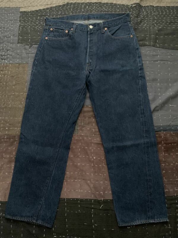 70s 77年製 W36 L30 levi's 501 66 後期 USA製 ビンテージ vintage 赤耳 黒カン リーバイス