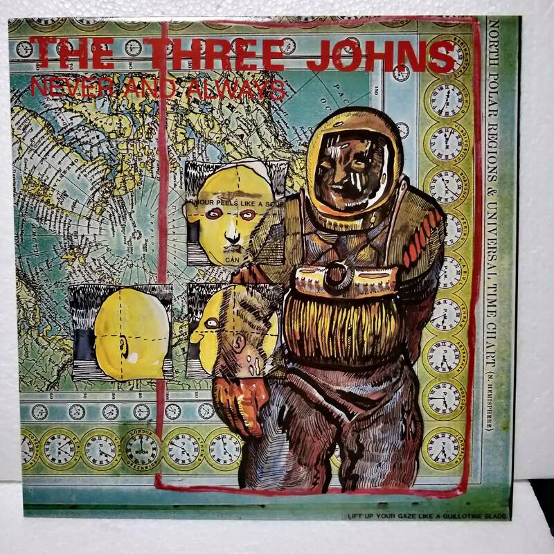 【Adrian Sherwood works】The Three Johns / Never And Always / 12inch / Abstract Sounds / 12 ABS 043 *Adrian Sherwood