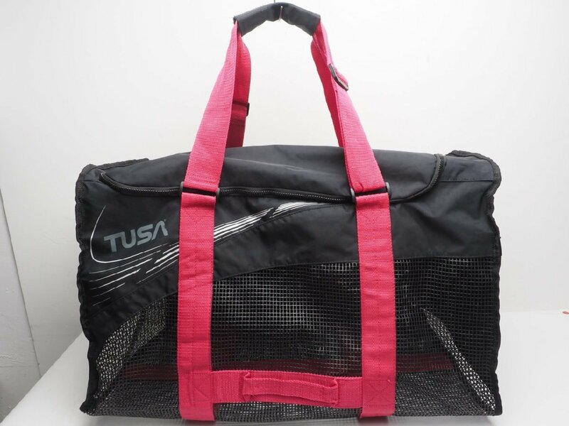 USED TUSA ツサ メッシュバッグ ランク:A ダイビング用品が一式入る スキューバダイビング用品 [50959]