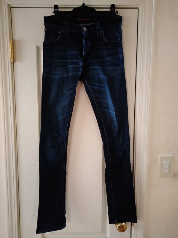 Nudie Jeans(ヌーディージーンズ）グリムティム ブルーデニム W29.L32