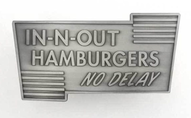IN-N-OUT ヒッチカバー ヒッチホールカバー USDM ロゴ 『NO-DLEAY』