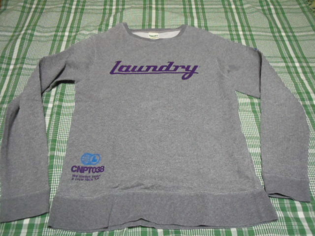 【Laundry】　ランドリー　スウェット　M