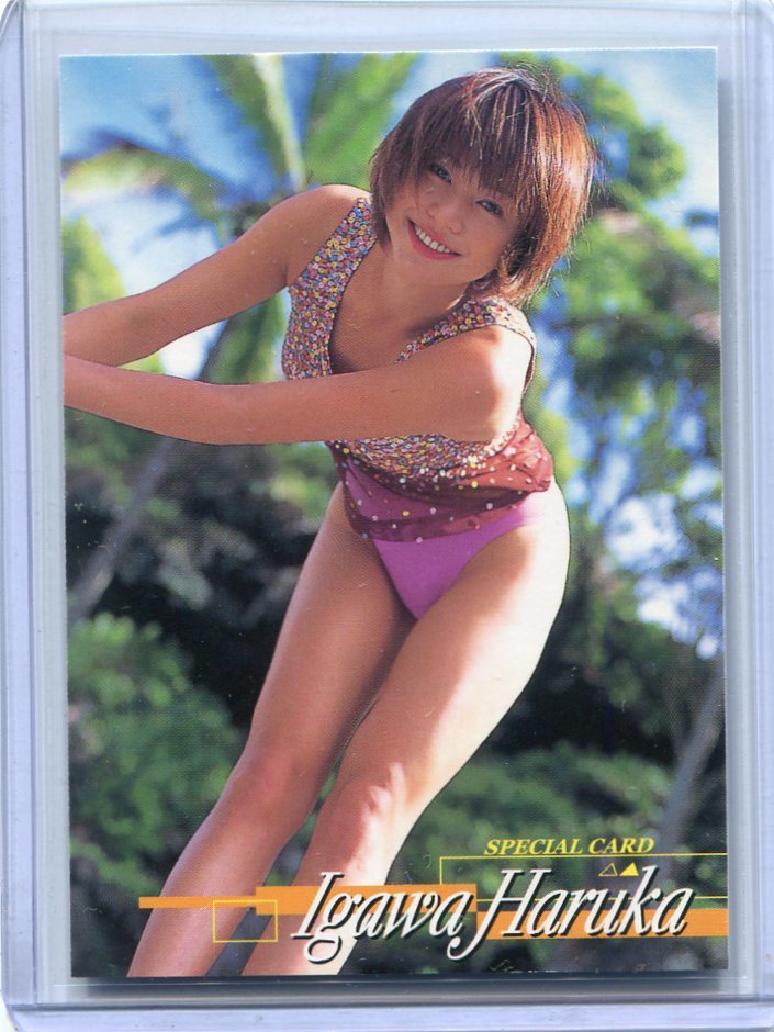 井川遥 2002 ヤングマガジン 付録カード プロモ 1