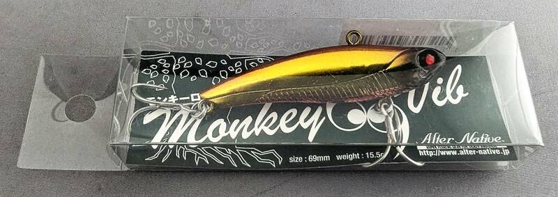 オルタネイティブ★モンキーロックバイブ ミラーレッドゴールド★新品 モンキー69バイブ Monkey 69 Vib