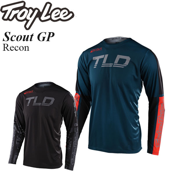 【在庫調整期間限定特価】 Troy Lee オフロードジャージ Scout GP Recon カモブラック/2XL