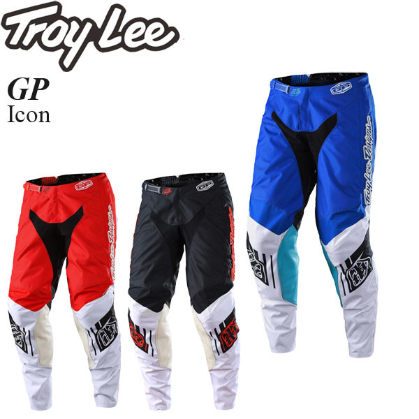 【在庫調整期間限定特価】 Troy Lee オフロードパンツ GP Icon ネイビー/32