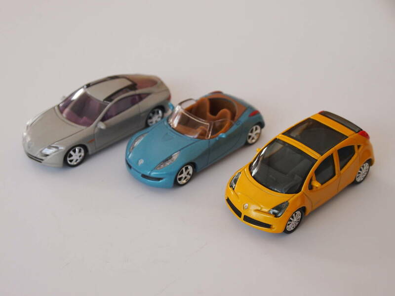 NOREV ノレブ RENAULT toys 　RENAULT CONCEPT CAR ３台セット　超入手困難品