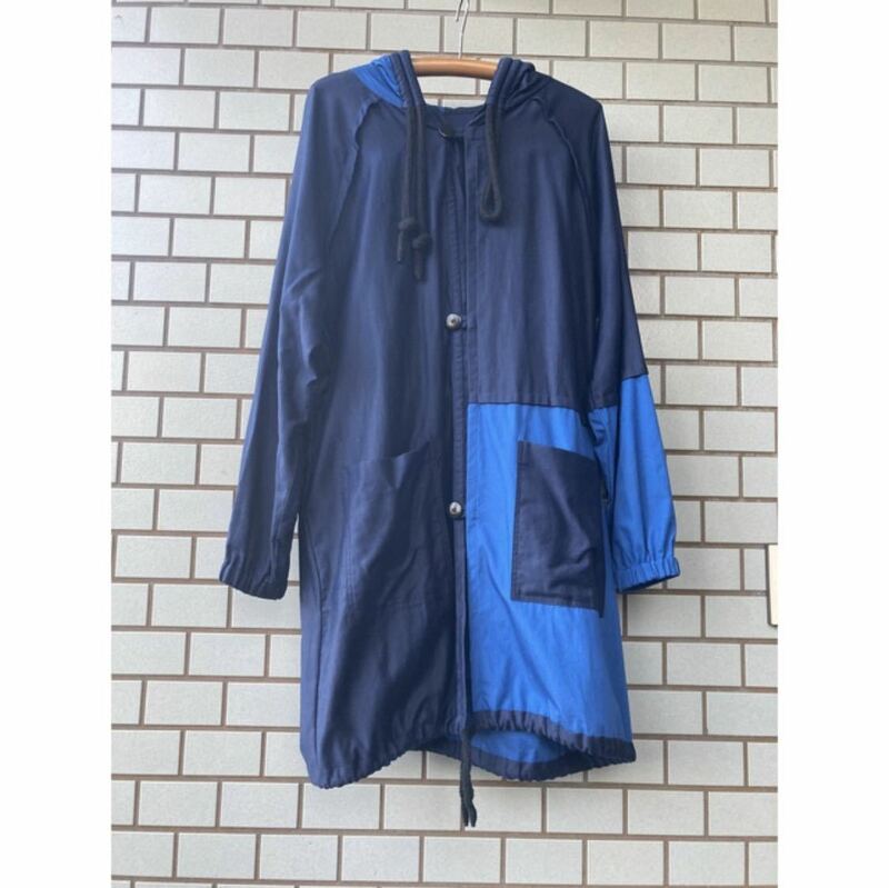 PHOEBE ENGLISH 18ss PATCHED HOODED COAT