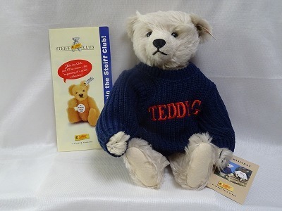 シュタイフ　テディベア　「TEDDY　G」＃01043　ドイツ製