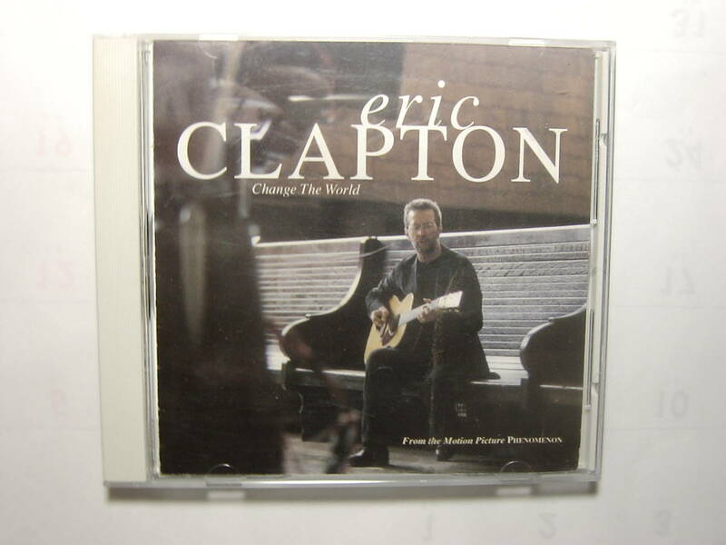 ♪　中古ＣＤ　エリック・クラプトン ERIC CLAPTON　チェンジ・ザ・ワールド change the world　シングル　♪
