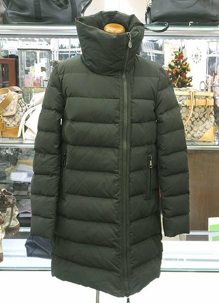 ●美品!! MONCLER/モンクレール ダウンジャケット GERBOISE/ジェルボワーズ サイズ1 カーキ系 レディース