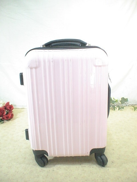 878　ピンク　ダイヤル　スーツケース　キャリケース　旅行用　ビジネストラベルバック