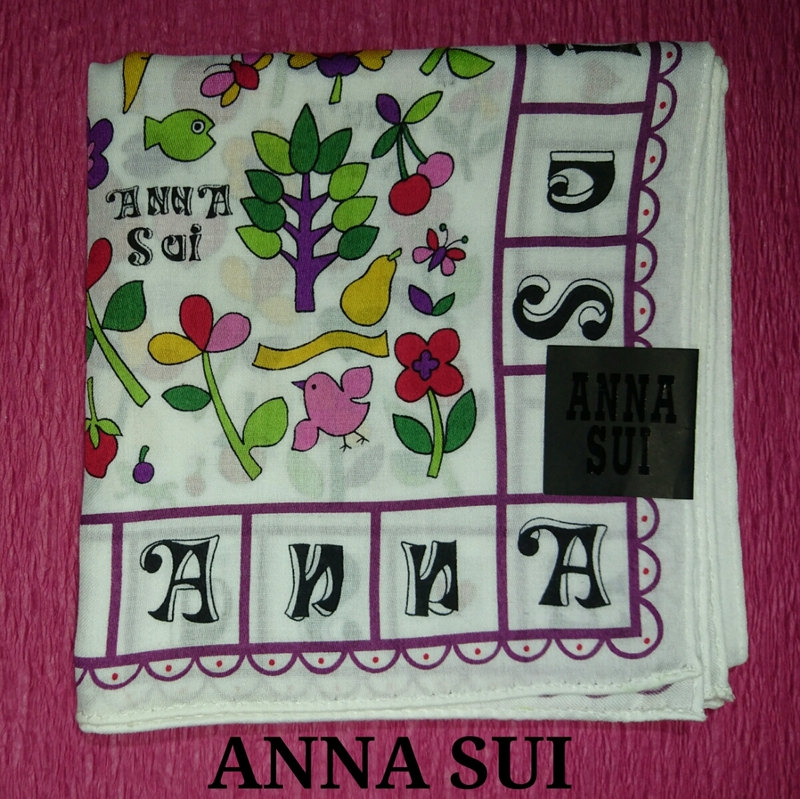 【未使用新品】　ANNA SUI　アナスイ　ハンカチ　10　 854