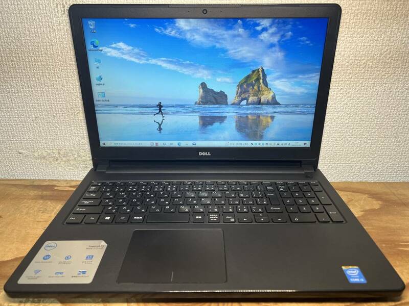 WIN10 DELL INSPIRON 15 5558 Core I3-5005 2.0GHz 4G 1000G HD5500 OFFICE 2013搭載 東京発送