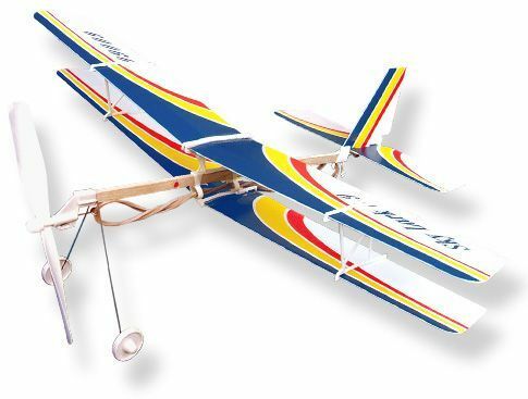 【KCM】gpr-16★新品箱傷み★【LYONAEEC】SKYLARK　L-9　スカイラーク　ゴム動力飛行機キット