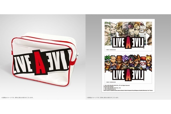 Switch LIVE A LIVE ライブアライブ HD-2D リメイク コレクターズエディション 特典 ショルダーバッグ e-STORE 特典 ステッカー 未使用