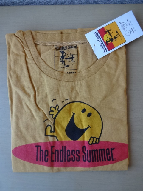 The Endless Summer サンリオ ニコチャンマークTシャツ 黄土色 Sサイズ 新品