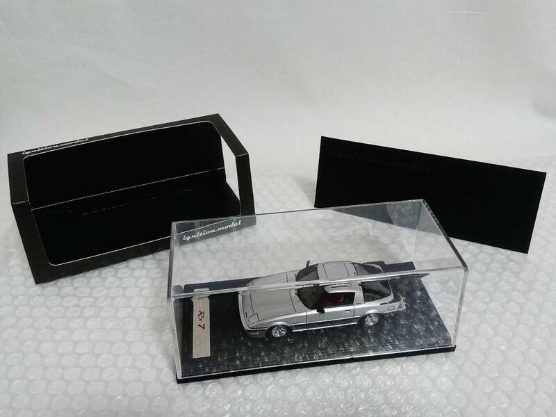 展示品+廃盤品　TK.company　ignition model　1/43　Mazda　Savanna　RX-7　SA22C　Silver　IG0918　イグニッションモデル　サバンナ