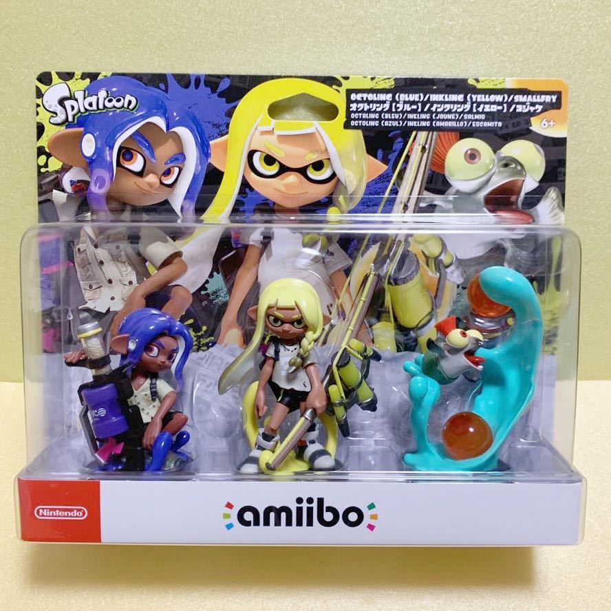 新品 未開封 スプラトゥーン3 amiibo アミーボ インクリング オクトリング コジャケ トリプルセット スプラトゥーン Switch ゲーム 任天堂