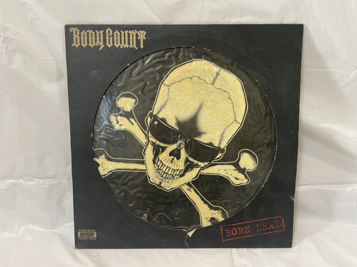 ●A086● LP レコード Body Count Born Dead ボディカウント ピクチャーレコード