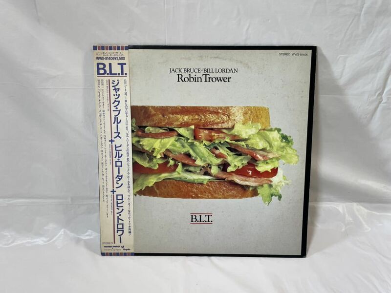 ●A114●LP レコード ジャック・ブルース+ビル・ローダン+ロビン・トロワー/B.L.T. Robin Trower