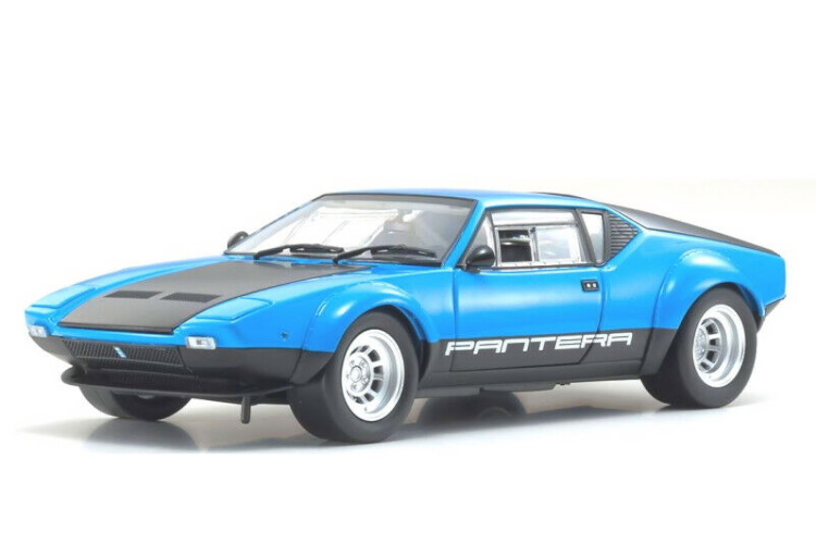 京商 1/18 デ・トマソ パンテーラ GT4 1975 ブルーブラック DE TOMASO PANTERA BLUE BLACK 08853BL